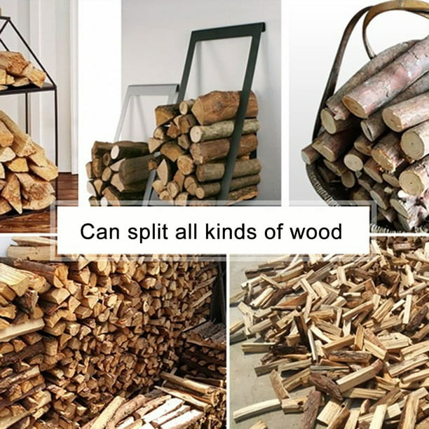 Brocas para dividir troncos de leña Escariadores de cono de madera