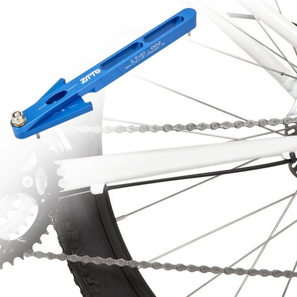  Herramienta de verificación de cadena, comprobador de cadena de  bicicleta y medidor de desgaste de cadena, indicador de desgaste de cadena  y herramienta de medición de cadena para bicicleta : Deportes