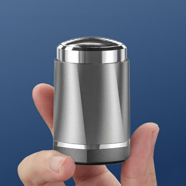 Mini Afeitadora Eléctrica Impermeable para Hombres, de Triple Lavado con  Carga USB en Negro de Colcomx