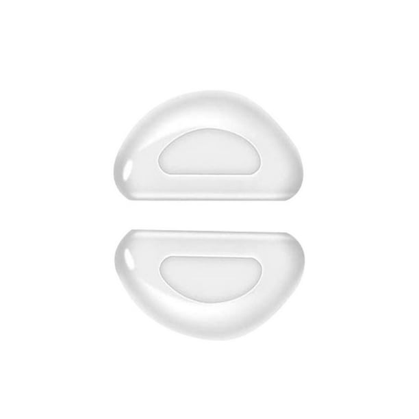 Almohadilla adhesiva antideslizante para la nariz almohadillas nasales de  media luna para gafas de gafas de anteojos