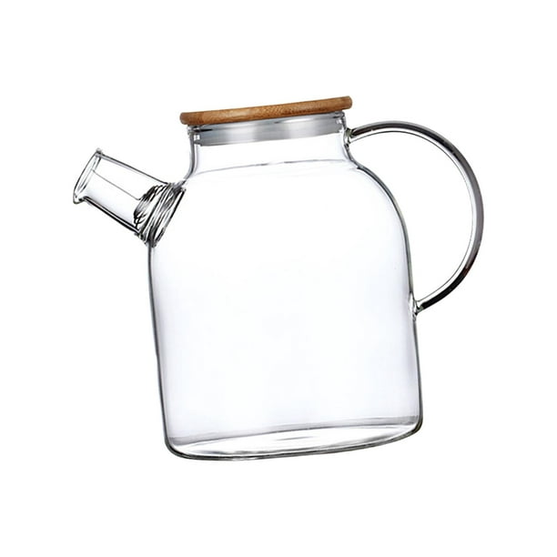 Botella de agua de vidrio de borosilicato gradiente, juego de hervidor  resistente al calor, jarra de jugo, taza, tetera para oficina y hogar, jarra  de agua fría - AliExpress