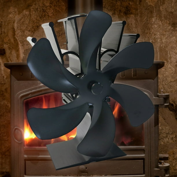 Ventilador De Estufa Ventilador Cocoon Fan silencioso activado por calor  para leña/quemador de leña/chimenea (juego de ventilador)