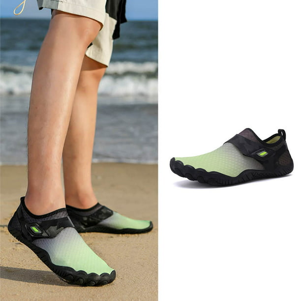 Zapatos antideslizantes Calcetines de buceo de piscina de color puro (Azul  lago M) Likrtyny Tenis De Mujer Tenis De Hombre