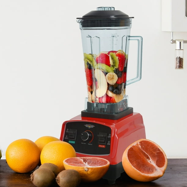 Licuadora Profesional Uso Rudo,blender Para Hielo,1800w 2l