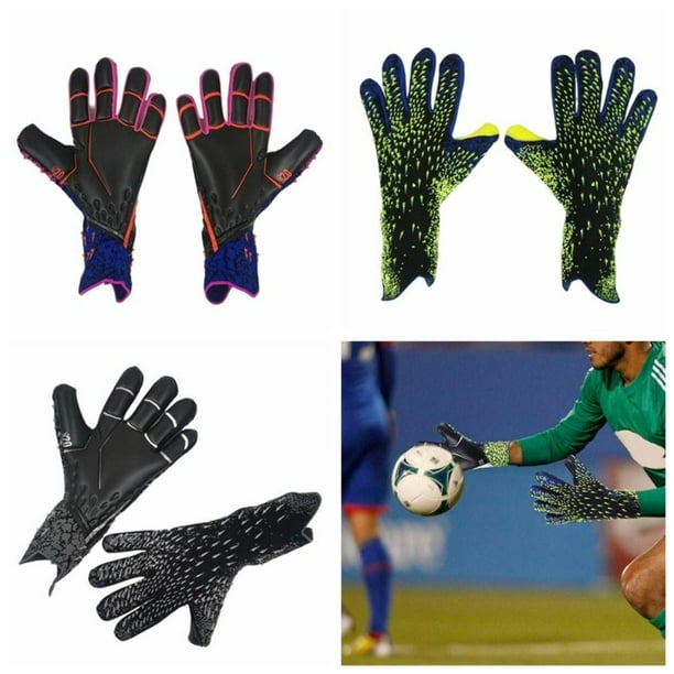  N/A/A Guantes de portero, guantes de portero de fútbol, guantes  de portero para niños con soporte para los dedos, guantes duraderos para  adultos y jóvenes : Deportes y Actividades al Aire