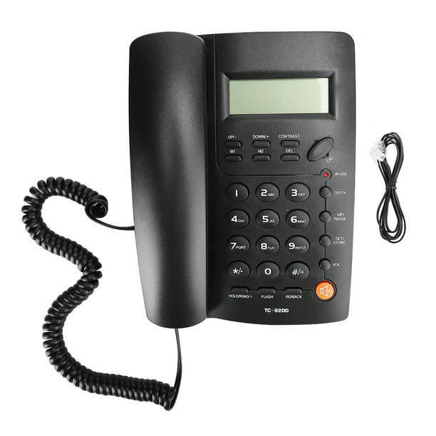 Telefono Fijos Alambrico Casa Oficina Modernphone Negro