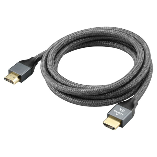 Cable HDMI de 8K 60Hz y 4K 120Hz, 48Gbps Alta velocidad, ideal para  computadoras portátiles - 3 metros Sunnimix