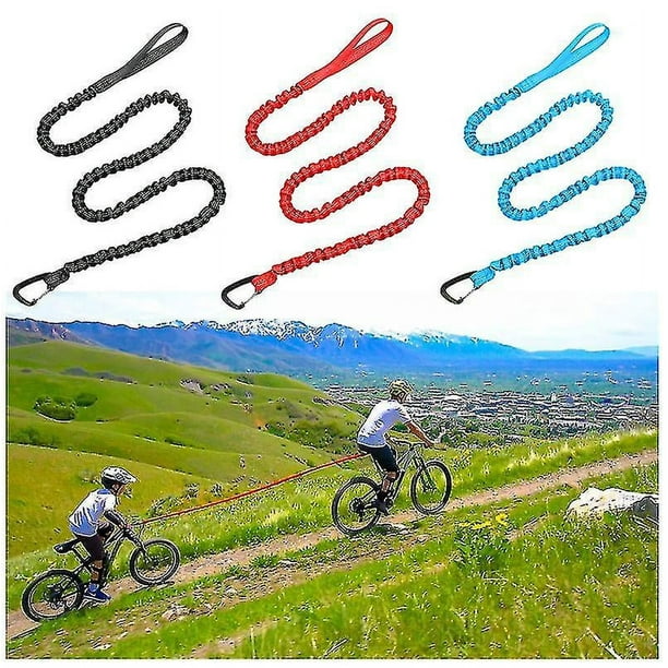 Cuerda de remolque para bicicleta Cuerda de remolque para bicicleta Cuerda  de remolque para padres e hijos al aire libre Rojo JM JM