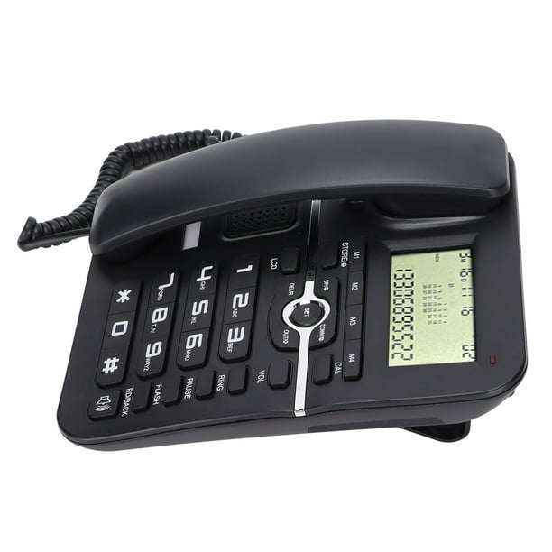 Teléfono fijo con cable, KXT2028CID Teléfono de escritorio con