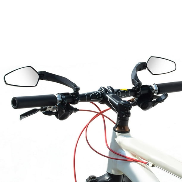 Espejo Retrovisor Bicicleta Zoom Aumento Abrazadera 8cm Sia+