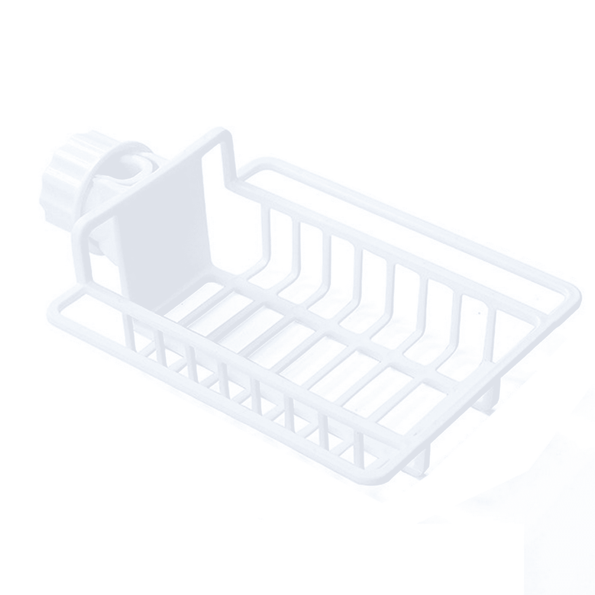 Grifo de cocina Rack Soporte de esponja Fregadero Caddy Organizador  Colgando Caddy Escurridor Rack Acero inoxidable