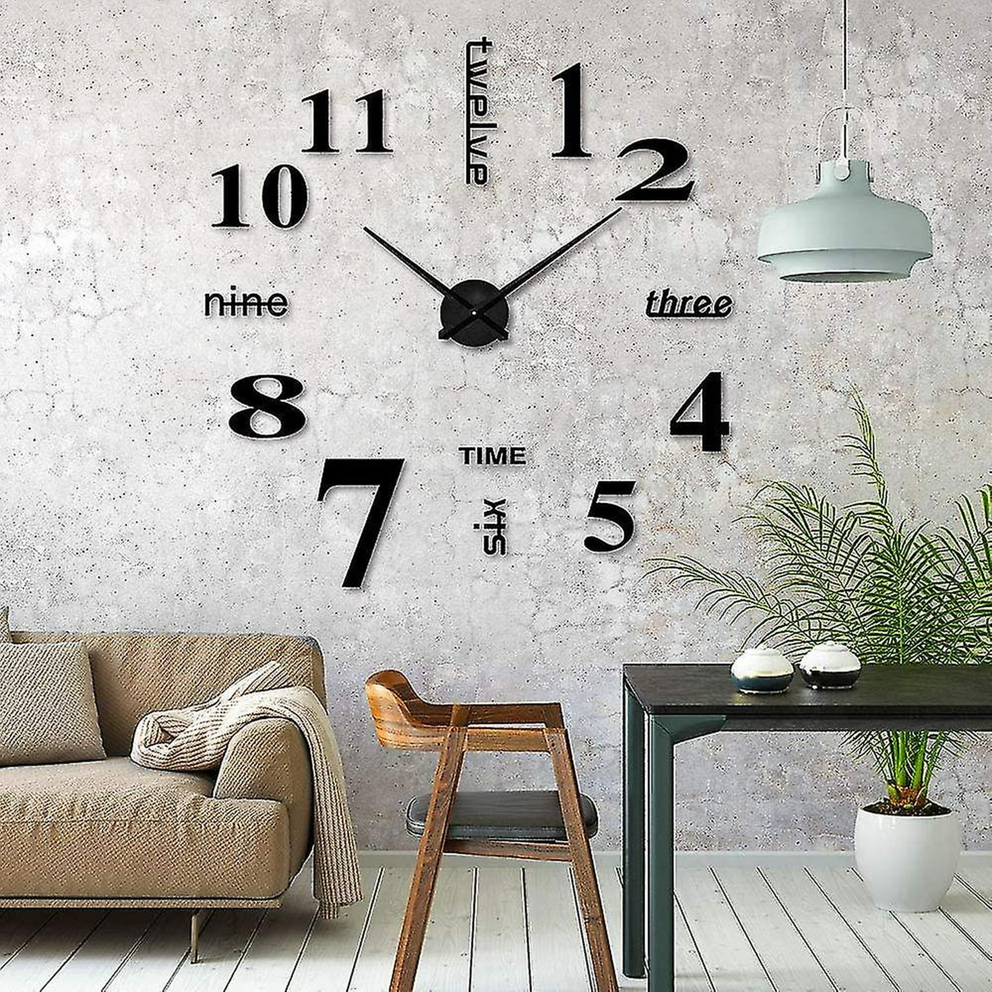 La decoración Reloj de pared adhesivo Salón Moderno Reloj de pared - China  Relojes de pared Relojes de pared y Acrílico precio