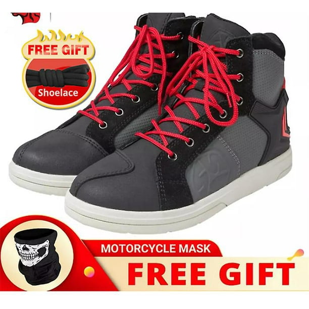 Botas de moto para hombre, zapatos informales cuero de botas montar para Motocross ZefeiWu 8390612562150 | Walmart en línea