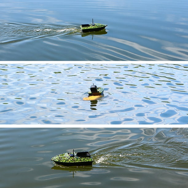 Barco Cebador Pesca con GPS, 500M Barco de Cebo Teledirigidos con