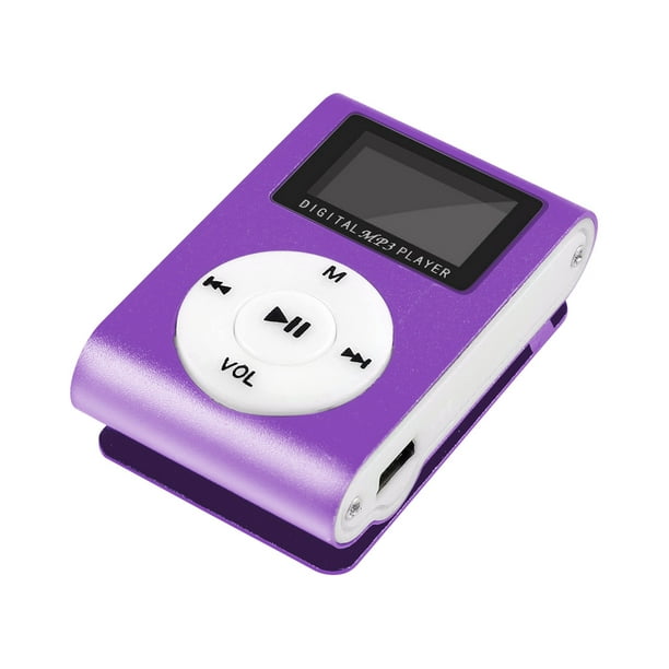 Mini reproductor MP3 portátil de tamaño pequeño/reproductor de música  MP3/pantalla LCD