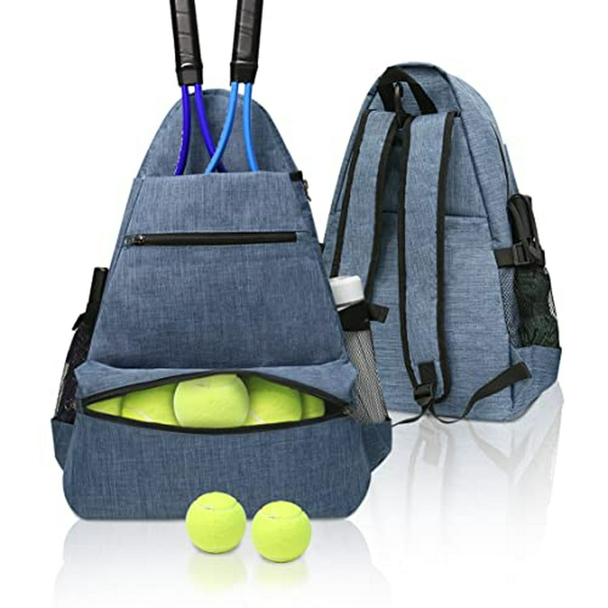 Mochila tenis Layway p/ hombres y mujeres, bolsa transportar raquetas tenis  racquetball,squash,bádminton, pickleball y otros accesorios deportivos de  viaje (azul)