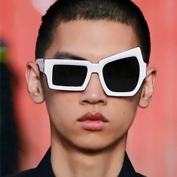 Las mejores ofertas en Gafas de sol cuadradas con Espejo Negro sin marca para  hombres