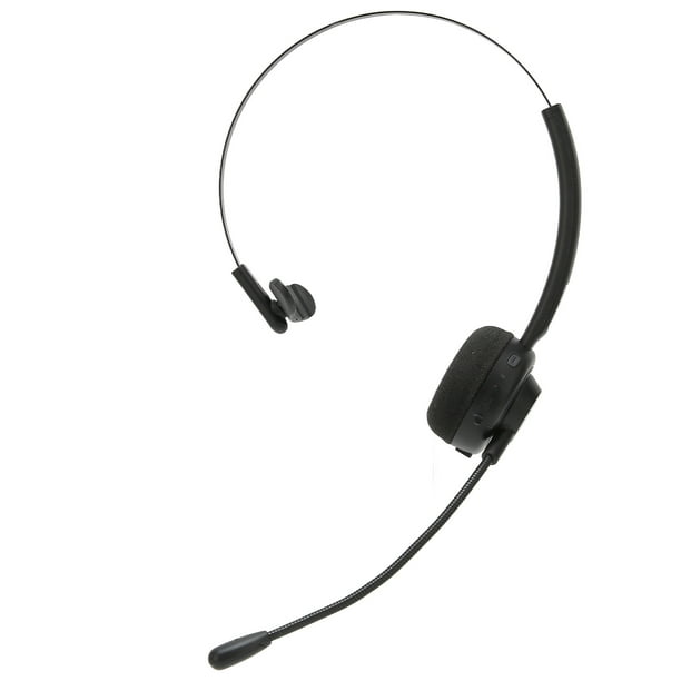  LEAYU Auriculares Bluetooth, auriculares inalámbricos para  camionero con micrófono con cancelación de ruido y botón de silencio,  auriculares para conductor de camión de 60 horas para teléfono celular, :  Celulares y