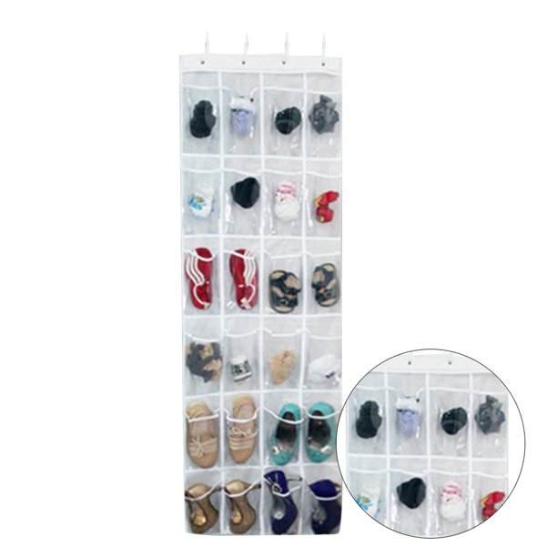 Organizador Zapatos Zapatero Colgante Puerta Closet 24 Pares