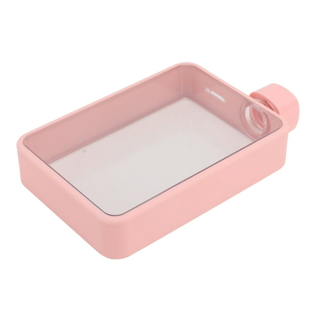 BOTE DE PLASTICO 1000CC L TAPA ROSA 11x14.5 c175UD