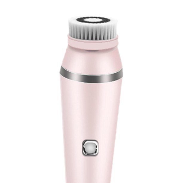 Cepillo de limpieza facial: Cepillo limpiador facial recargable por USB,  IPX7, impermeable, cepillo limpiador eléctrico giratorio para mujeres y