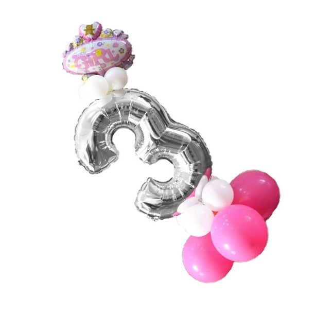 Wholesale Juego de 5 uds de globos de decoración para fiesta de cumpleaños  de bebé, conjunto de globos de helio de papel de aluminio para cumpleaños,  Decoración de cumpleaños From m.alibaba.com