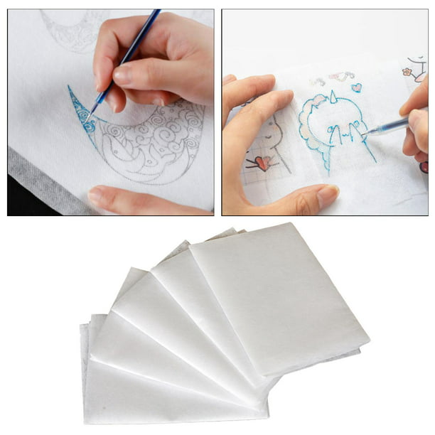Accesorios de costura de transferencia hechos a mano Soluble en agua para  tela papel carbón bordado calco Bumf – Los mejores productos en la tienda  online Joom Geek