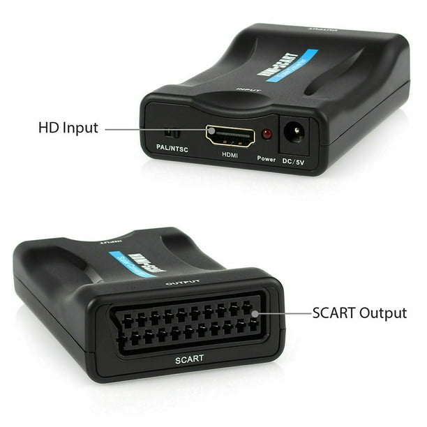 Convertidor de vídeo SCART a HDMI SCART a HDMI-compatible Video