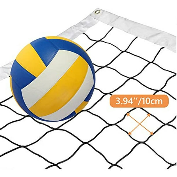 Red de voleibol para exteriores, resistente, 32 x 3 pies, con cable, red de  voleibol, red de voleibol, red de voleibol, red de voleibol, red de