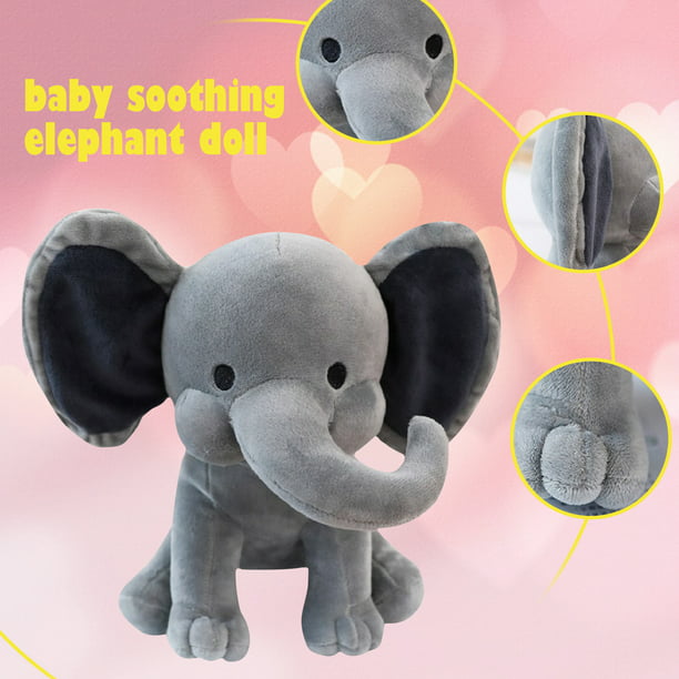Elefante De Peluche Elefantito Bebe Para Niños O Bebes
