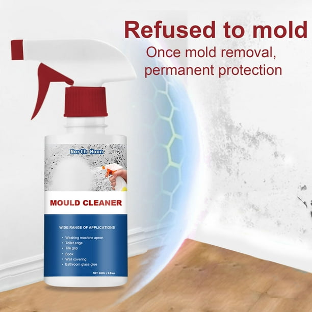 Spray eliminador de moho de 60ml limpiador de moho doméstico espuma  desodorizante descontaminante alta eficiencia para baldosas de cerámica de  pared