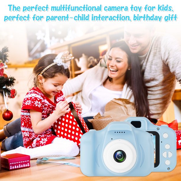 Cámara Para Niños 1080P Hd Pantalla De 2 Pulgadas Cámara Digital Para Niños  Cámara Selfie Para Niños Para Niña Niño Regalos De Cumpleaños De Navidad,  Rosa Muyoka Hogar