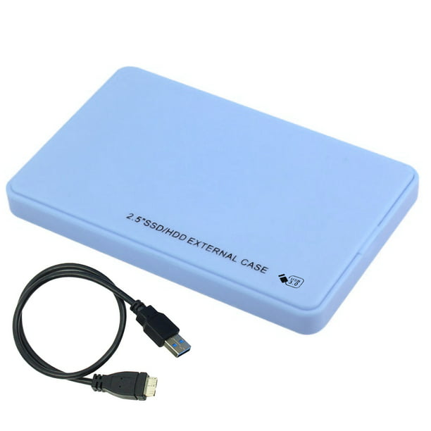 Caja De Disco Duro USB3.0 De Pulgadas, Carcasa Externa Móvil SATA HDD SSD De 5 Gbps Para PC De E ANGGREK External Case for Notebook | Walmart en línea