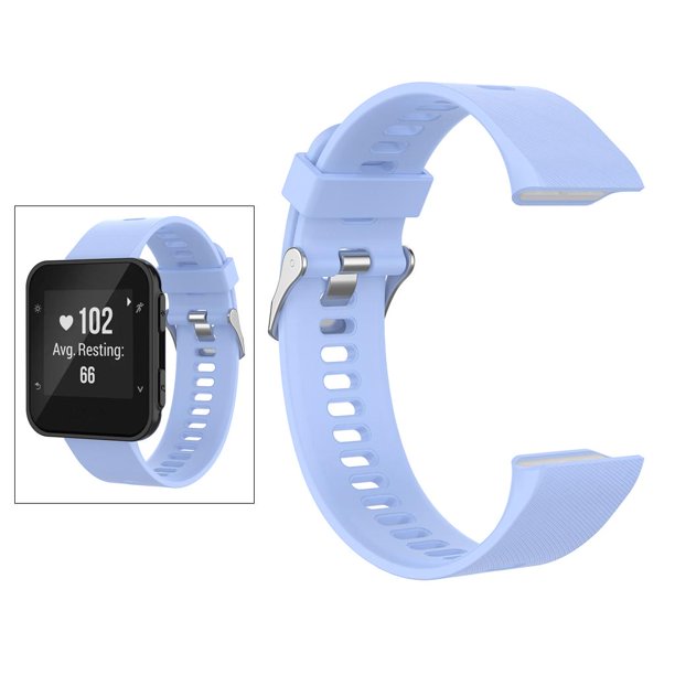 Correas de reloj compatibles con Garmin Forerunner 35, correa de repuesto  deportiva de silicona suave para reloj inteligente Garmin Forerunner 35,  sin