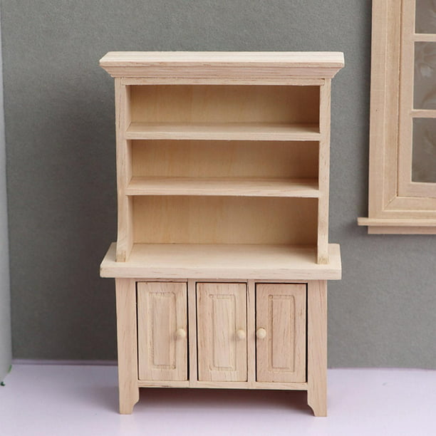 Mini estantería de madera - Estanterías pequeñas