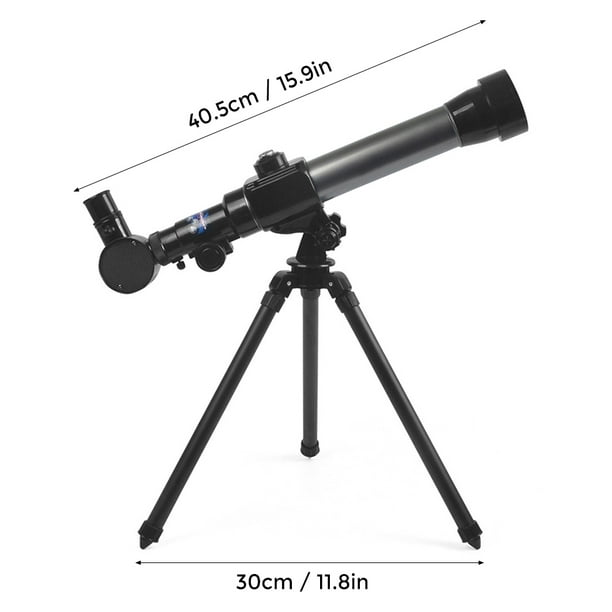 Alcance Telescopio para niños 20X-30X-40X Telescopio astronómico ajustable  con trípode para niños principiantes Maboto Alcance