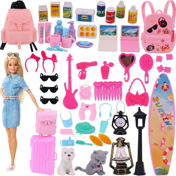 Barbie Accesorios para Muñeca Tocador 