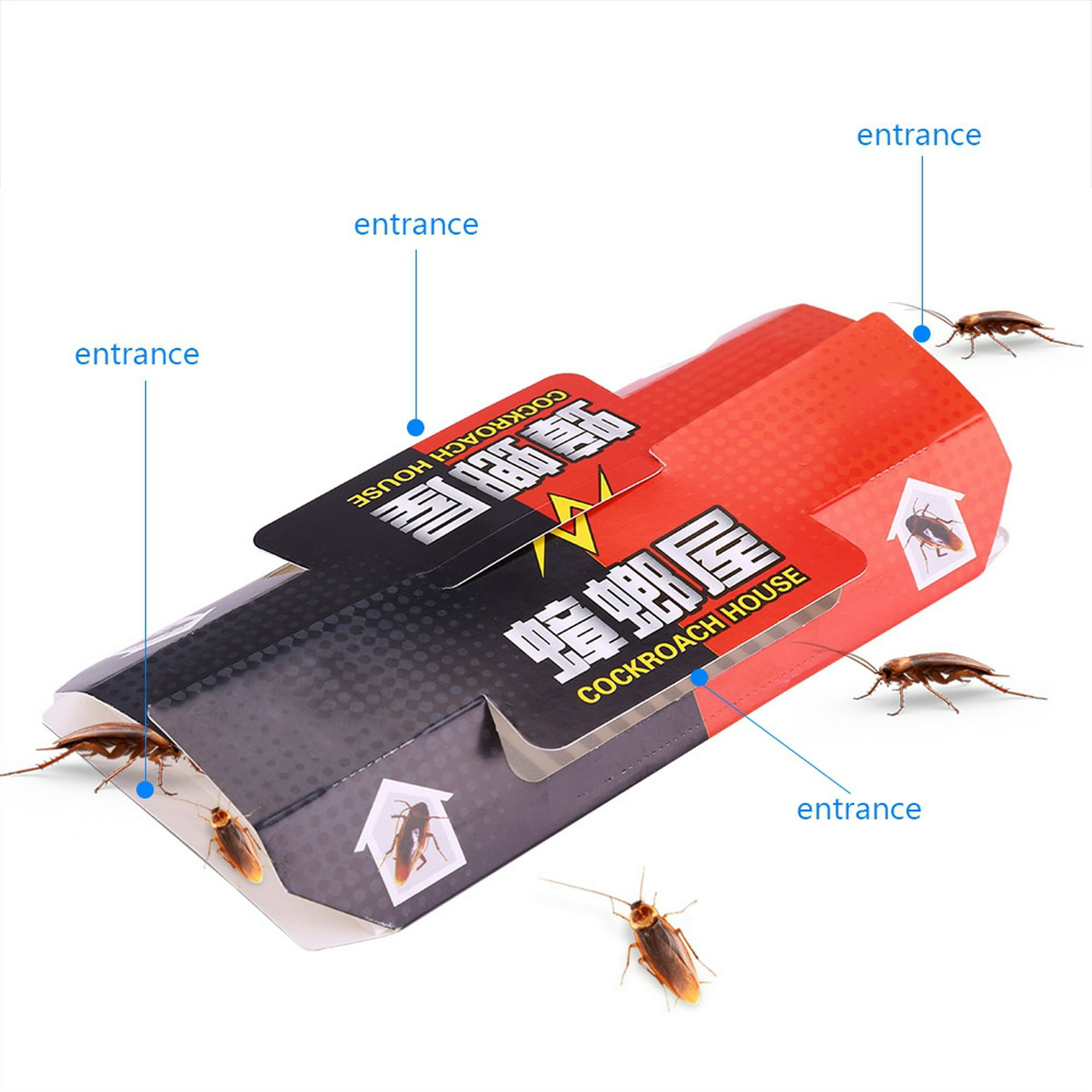 Trampas Cucarachas 22 Piezas Trampa para Cucarachas Adhesivas Pegamento  Cucarachas Profesional【22 Piezas】 : : Jardín
