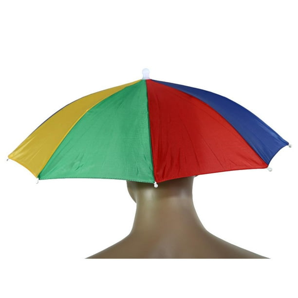 Sombrero de paraguas portátil anti-lluvia anti-sol para la cabeza al aire  libre (rojo sandía) Ndcxsfigh Nuevos Originales