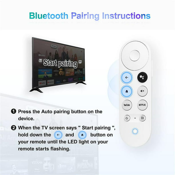 Google Chromecast Tv Hd Streaming Para Tv Con Control De Voz
