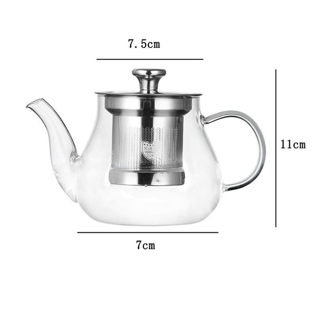 Colador de té de hojas sueltas más empinado Infusor de té ergonómico Filtro  de té portátil Colador de malla para el hogar Accesorio para el hogar