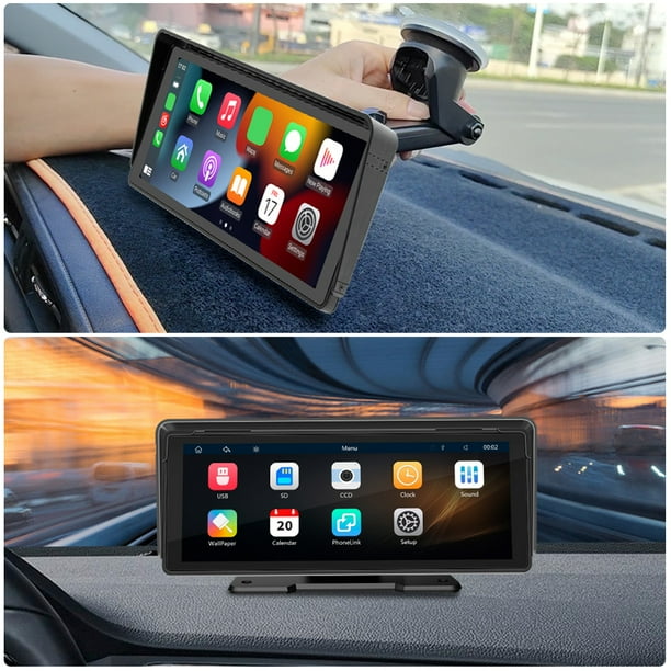 Carplay inalámbrico portátil y Android Auto, radio de coche con