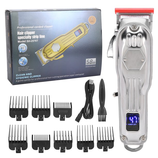 Maquina de Cortar Cabello Drop Hair Cutting Machine Barbear Clipper Trimmer  Cabel 220222