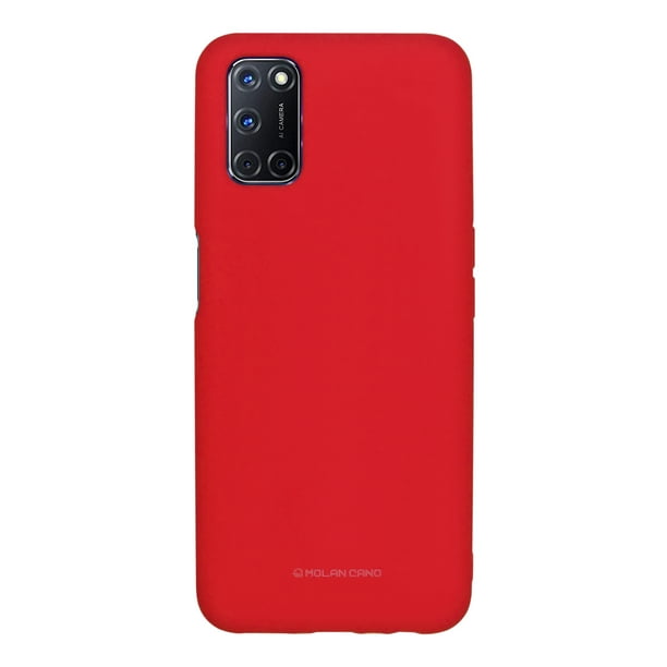Funda para Xiaomi Note 10, Note 10 pro Soft Rojo Molan Cano Soft Jelly