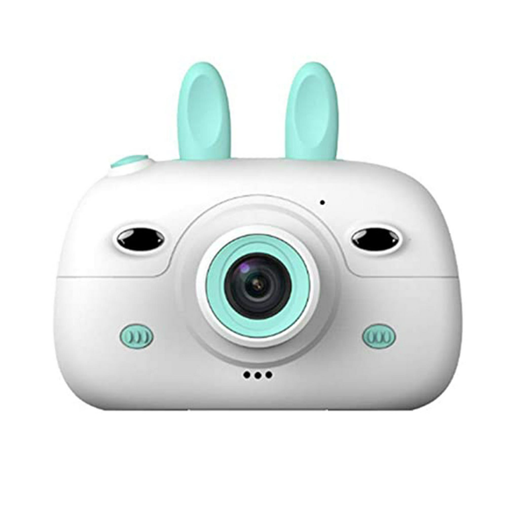 Camara Infantil Conejo Azul - Cámara Digital Para Niños Forma De Conejo Azul