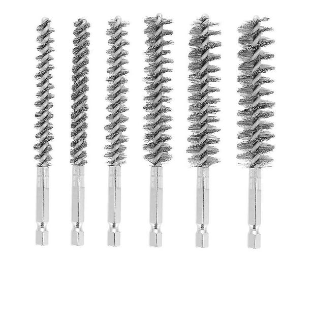 Kit de cepillos de alambre de 6 piezas para taladro, alambre metálico –  LINE10 Tools