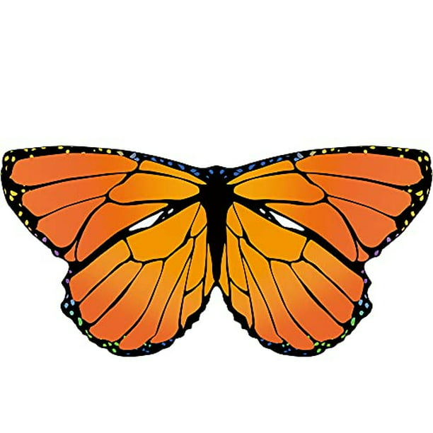 Alas de mariposa monarca en miniatura para hacer a mano alas naranjas  iridiscentes coloridas alas artesanales pequeñas -  México