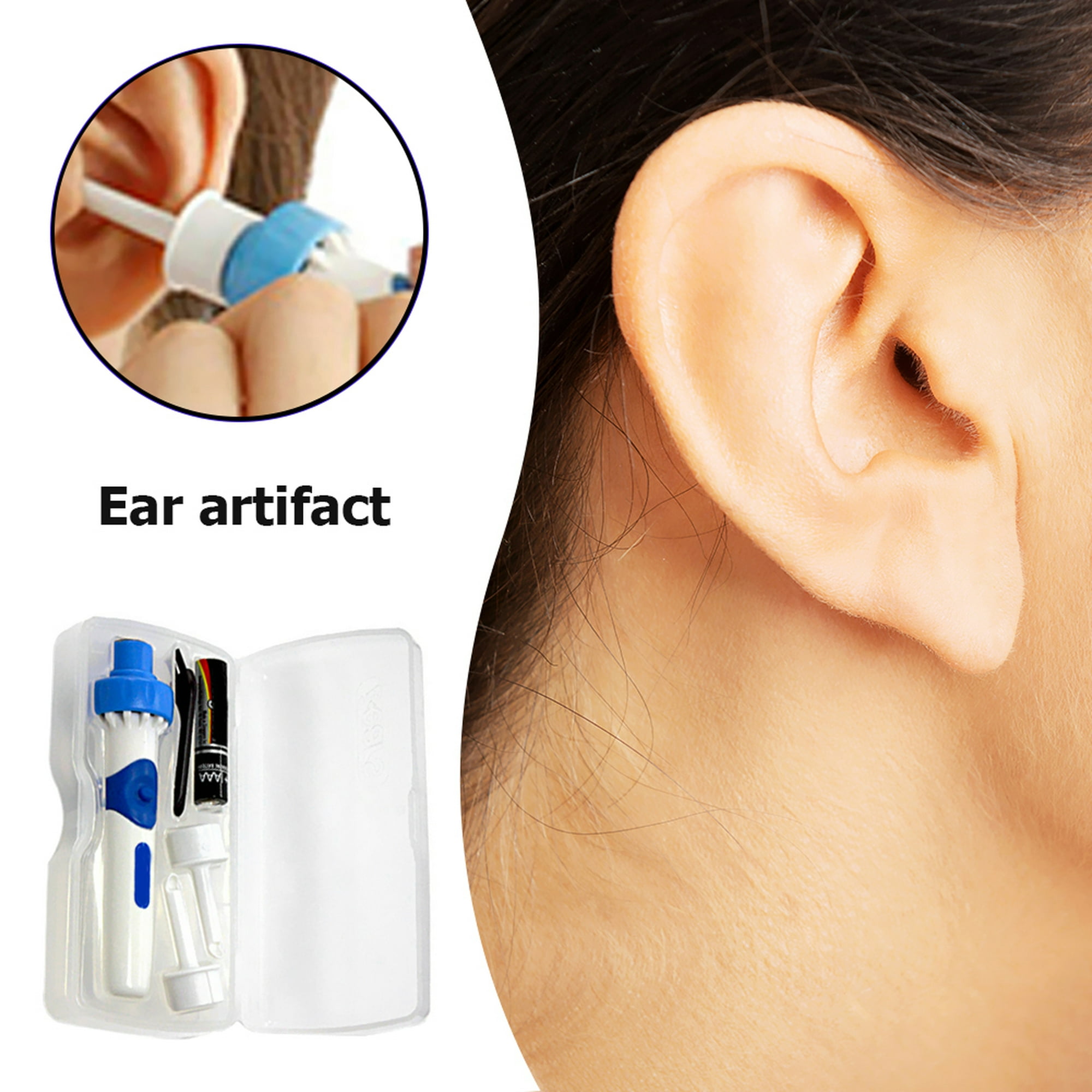 Limpiador de oídos eléctrico para adultos y niños, sistema de