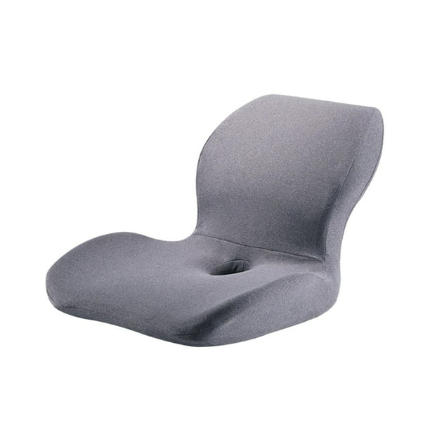 Cojín de asiento para silla de oficina - Almohada 100% viscoelástica  46,5x42,5x8,5cm - Fine Asianliving