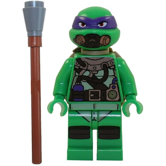 lego tmnt teenage mutant ninja turtles minifigure  donatello in scuba gear 79121 lego 